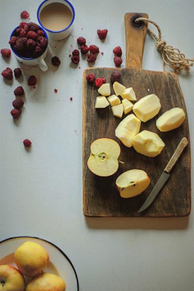 Zdjęcie - Trzy propozycje z jabłkami - Przepisy kulinarne ze zdjęciami