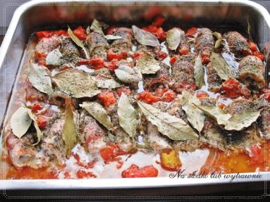 Zdjęcie - Schabowe roladki z boczkiem i suszonymi pomidorami - Przepisy kulinarne ze zdjęciami