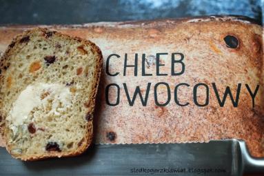 Zdjęcie - CHLEB OWOCOWY - Przepisy kulinarne ze zdjęciami
