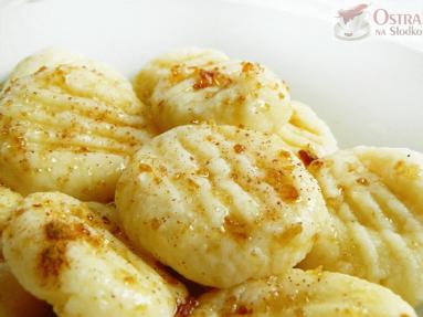 Zdjęcie - Gnocchi serowe na słodko - Przepisy kulinarne ze zdjęciami