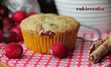 Zdjęcie - Cynamonowe muffiny z cukinią, marchewka i żurawiną - Przepisy kulinarne ze zdjęciami