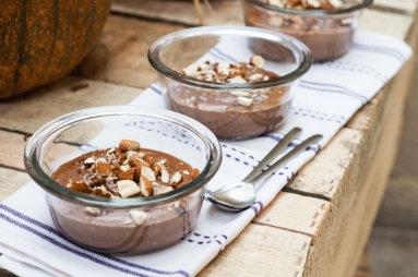 Zdjęcie - Czekoladowy pudding z kaszki manny - Przepisy kulinarne ze zdjęciami