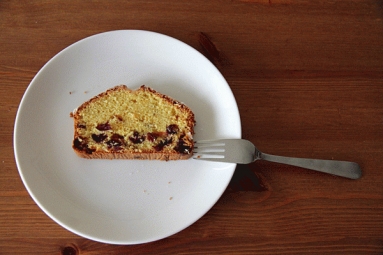 Zdjęcie - Proste ciasto z suszoną żurawiną - Przepisy kulinarne ze zdjęciami
