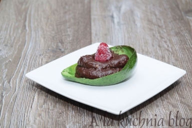 Zdjęcie - Mus czekoladowy z avocado i banana - Przepisy kulinarne ze zdjęciami