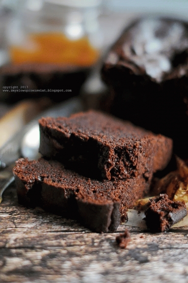 Zdjęcie - Ciasto czekoladowo - bananowe. - Przepisy kulinarne ze zdjęciami