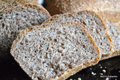 Zdjęcie - Chleb graham na zakwasie pszennym - Przepisy kulinarne ze zdjęciami