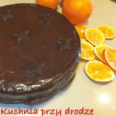 Zdjęcie - Czekoladowe ciasto z pomarańczami (gotowanymi) - Przepisy kulinarne ze zdjęciami