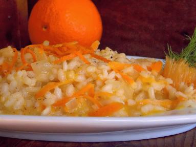 Zdjęcie - Risotto marchewkowe z pomarańczą - Przepisy kulinarne ze zdjęciami