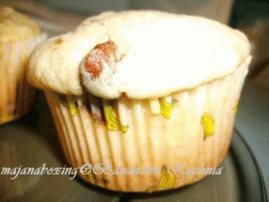 Zdjęcie - Bananowo-czekoladowe muffiny - Przepisy kulinarne ze zdjęciami