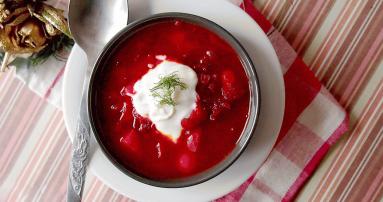 Zdjęcie - Barszcz czerwony z kapustą/Beet and cabbage borscht - Przepisy kulinarne ze zdjęciami
