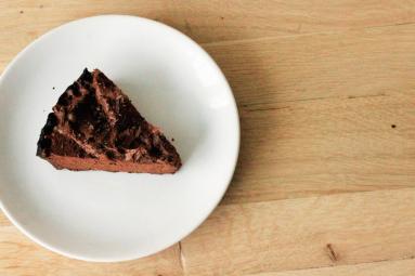 Zdjęcie - Podwójnie czekoladowa tarta - Przepisy kulinarne ze zdjęciami