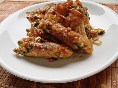 Zdjęcie - Kurczak smażony w sosie  sojowym - Przepisy kulinarne ze zdjęciami