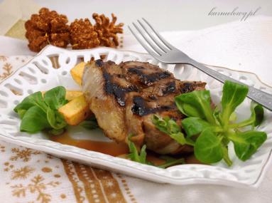 Zdjęcie - Grillowana karkówka w stylu azjatyckim/Grilled pork neck chops oriental style - Przepisy kulinarne ze zdjęciami