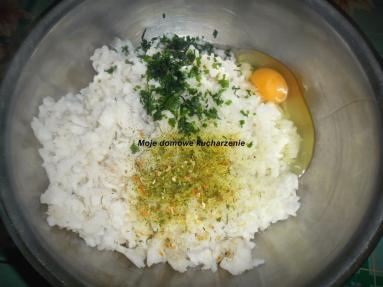 Zdjęcie - Kotlety rybno- ryżowe - Przepisy kulinarne ze zdjęciami