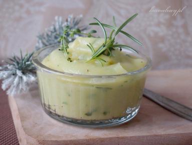 Zdjęcie - Aksamitne puree ziemniaczane z ziołami i oliwą z oliwek/Olive oil mashed potatoes with herbs - Przepisy kulinarne ze zdjęciami