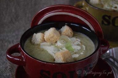Zdjęcie - Zupa krem z pora - Przepisy kulinarne ze zdjęciami