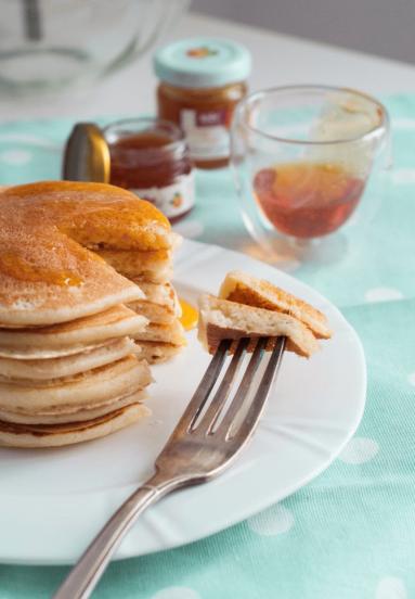 Zdjęcie - Pancakes z ricottą - Przepisy kulinarne ze zdjęciami