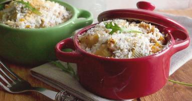 Zdjęcie - Zapiekanka makaronowa z tuńczykiem/Tuna noodle casserole - Przepisy kulinarne ze zdjęciami