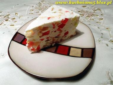 Zdjęcie - Kolorowy torcik na 4 urodziny mojego bloga - Przepisy kulinarne ze zdjęciami