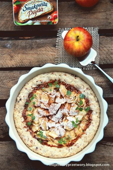 Zdjęcie - Tarta z jabłkami na wyjątkowym kruchym spodzie - Przepisy kulinarne ze zdjęciami