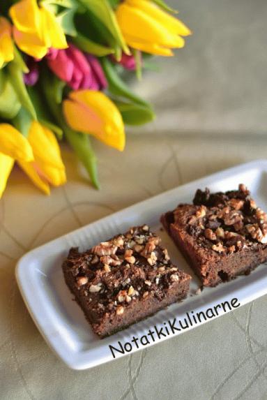 Zdjęcie - Bezglutenowe brownies z kaszy gryczanej - Przepisy kulinarne ze zdjęciami