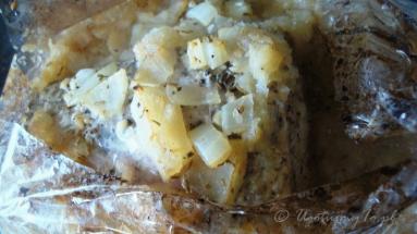 Zdjęcie - Schab pieczony z jabłkowym sosem - Przepisy kulinarne ze zdjęciami