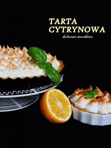 Zdjęcie - Tarta cytrynowa - Przepisy kulinarne ze zdjęciami