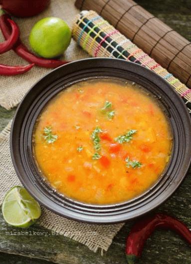Zdjęcie - Meksykańska zupa z kukurydzą i batatami - Przepisy kulinarne ze zdjęciami