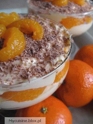 ZdjÄcie - Tiramisu z mandarynkami - Przepisy kulinarne ze zdjÄciami