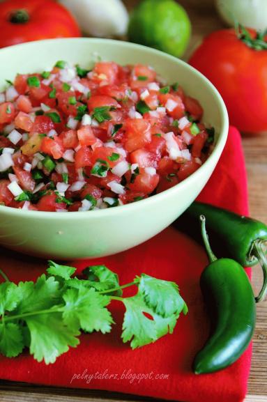 Zdjęcie - Salsa pomidorowa (Pico de gallo) - Przepisy kulinarne ze zdjęciami
