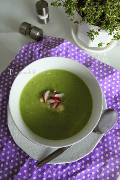 Zdjęcie - Zielona zupa - Przepisy kulinarne ze zdjęciami
