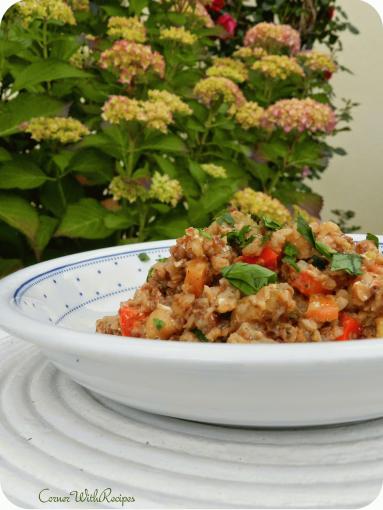 Zdjęcie - Kaszotto z kaszy gryczanej z warzywami i cieciorką - Przepisy kulinarne ze zdjęciami