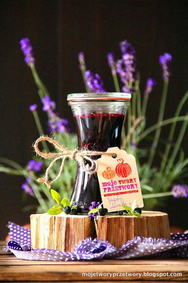 Zdjęcie - Konfitura z jagód i lawendy - fioletowe ukojenie - Przepisy kulinarne ze zdjęciami
