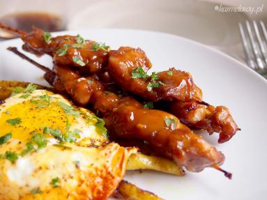 Zdjęcie - Marynowane sataye z kurczakiem / Marinated chicken satay - Przepisy kulinarne ze zdjęciami