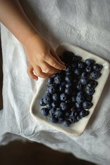 Zdjęcie - Tosty francuskie z borówkami - Blueberry french toasts - Przepisy kulinarne ze zdjęciami