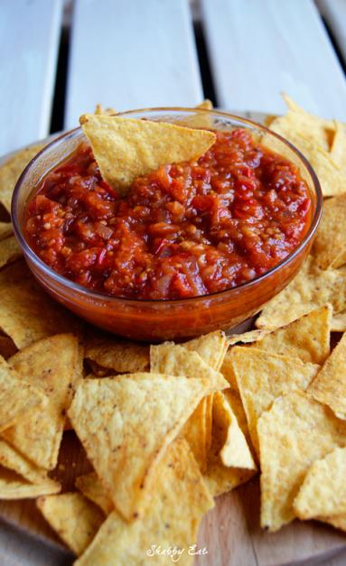 Zdjęcie - Salsa pomidorowa do nachos - Przepisy kulinarne ze zdjęciami