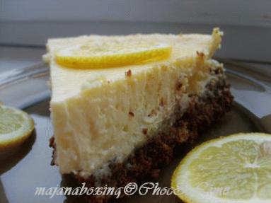 ZdjÄcie - Sernik czekoladowo-cytrynowy (choc & lime cheesecake) - Przepisy kulinarne ze zdjÄciami