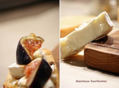 Zdjęcie - Crostini z figą i owczym serem - Przepisy kulinarne ze zdjęciami