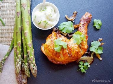 Zdjęcie - Pieczony kurczak w stylu tandoori / Tandoori-style roasted chicken - Przepisy kulinarne ze zdjęciami