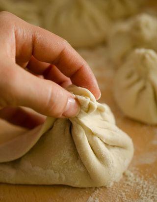 Zdjęcie - Chinkali z serem - Przepisy kulinarne ze zdjęciami