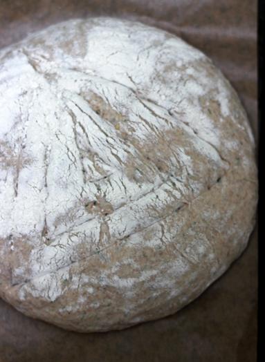 Zdjęcie - Chleb ziemniaczany z koperkiem na zakwasie - Przepisy kulinarne ze zdjęciami