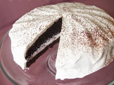 Zdjęcie - Tort czekoladowy cafe latte - Przepisy kulinarne ze zdjęciami