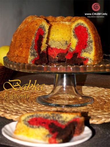 Zdjęcie: Babka kolorowa Zdjęcie - Babka kolorowa - Przepisy kulinarne ze zdjęciami