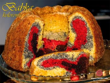 Zdjęcie: Babka kolorowa Zdjęcie - Babka kolorowa - Przepisy kulinarne ze zdjęciami