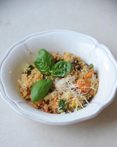 Zdjęcie - Wtorek z kaszą #10: Wiosenne kaszotto z białymi szparagami - Przepisy kulinarne ze zdjęciami