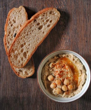 Zdjęcie - Hummus z bakłażanem - Przepisy kulinarne ze zdjęciami
