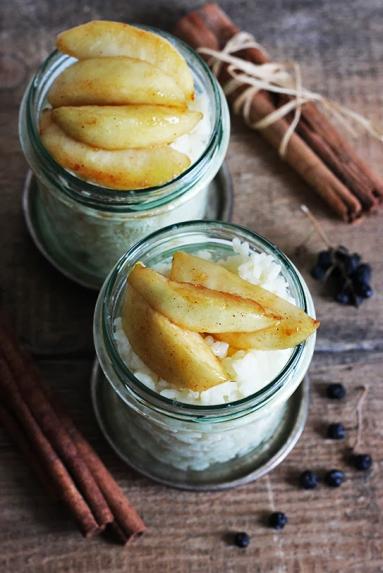 Zdjęcie - Tydzień z LunchBoxem #7: Ryżowy pudding z jabłkiem i cynamonem - Przepisy kulinarne ze zdjęciami