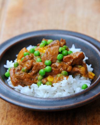 Zdjęcie - Curry z kurczaka z dynią - Przepisy kulinarne ze zdjęciami