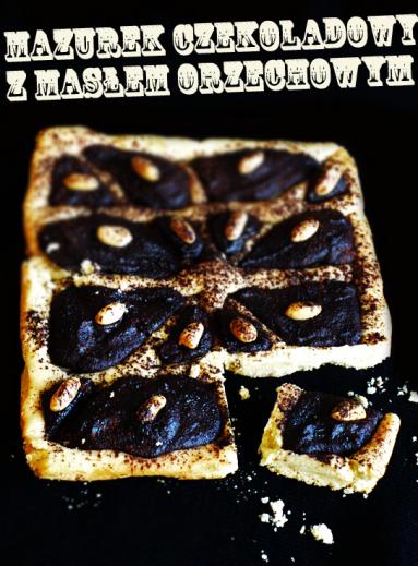 Zdjęcie - Mazurek z domowym kajmakiem i mazurek czekoladowy z masłem orzechowym - Przepisy kulinarne ze zdjęciami