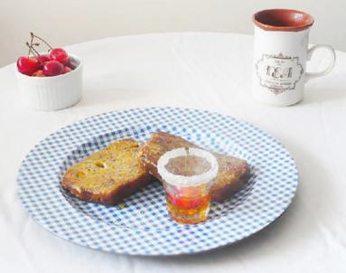 Zdjęcie - Śniadanie do łóżka #3: Tosty francuskie z chlebka bananowego - Przepisy kulinarne ze zdjęciami